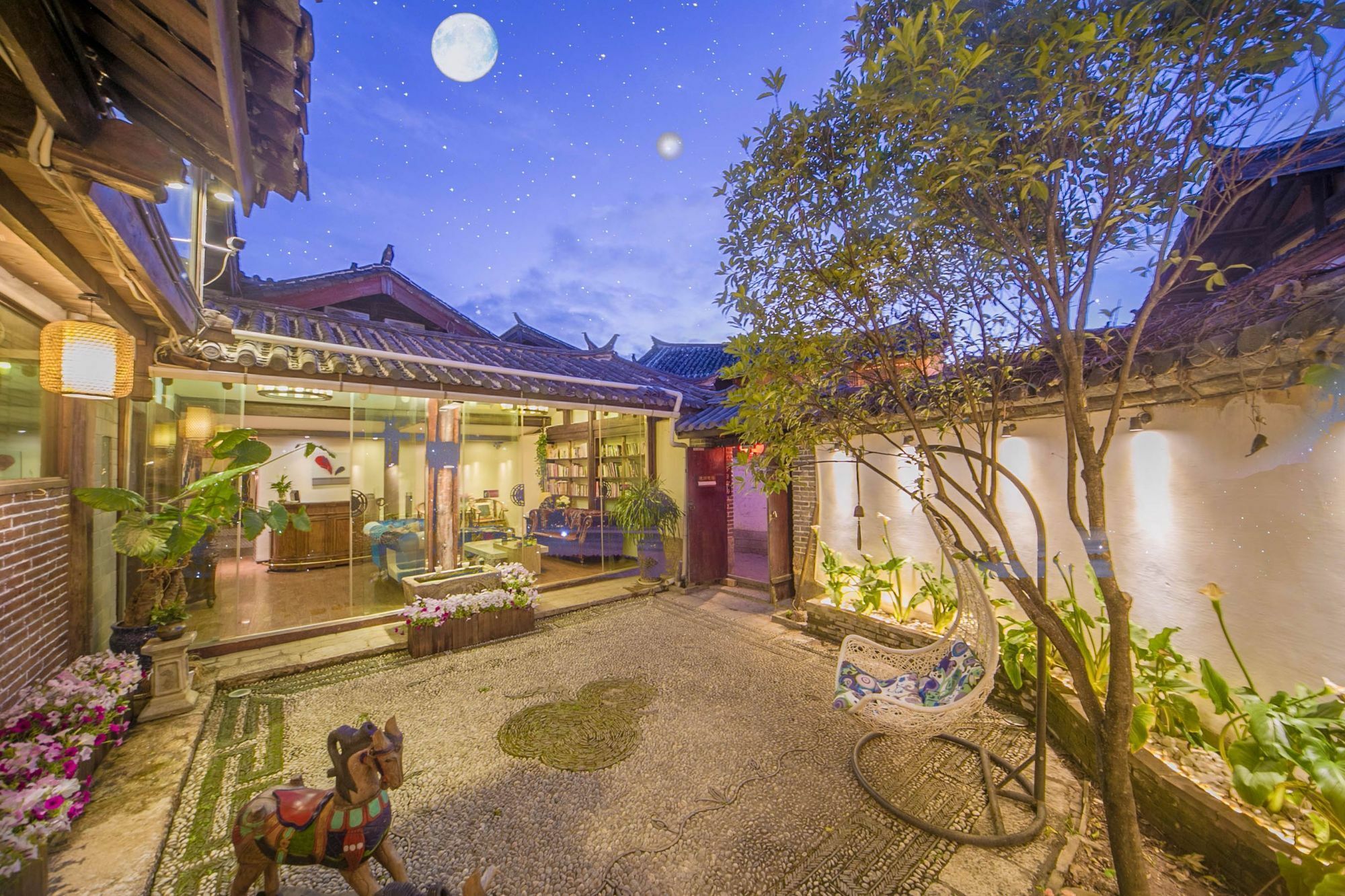 Lijiang Half Moon Bay Inn المظهر الخارجي الصورة
